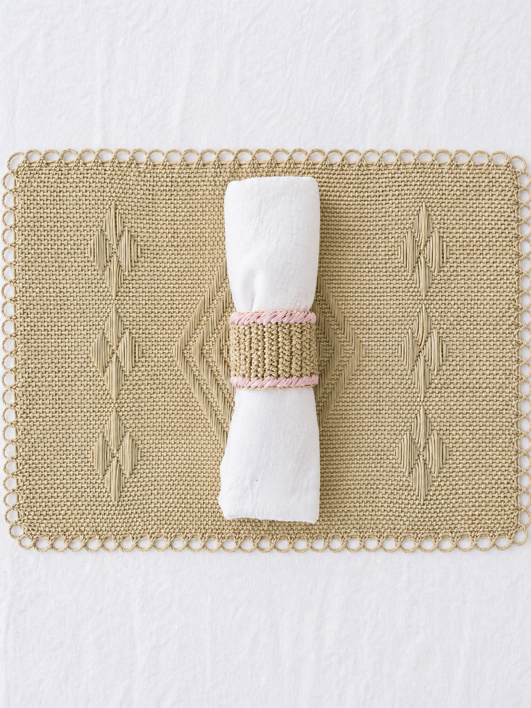 Le Rond de Serviette Rose
