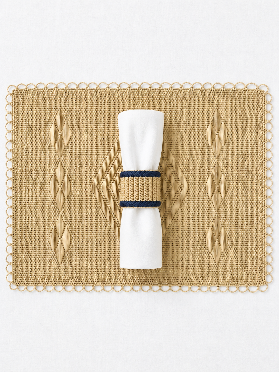 Le Rond de Serviette Navy